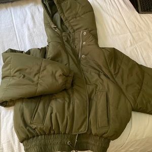 Women’s Green Puffer